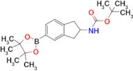 Tert-butyl (5-(4,4,5,5-tetramethyl-1,3,2-dioxaborolan-2-yl)-2,3-dihydro-1H-inden-2-yl)carbamate