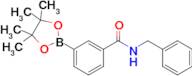 n-Benzyl-3-(4,4,5,5-tetramethyl-1,3,2-dioxaborolan-2-yl)benzamide