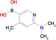 (6-(Dimethylamino)-4-methylpyridin-3-yl)boronic acid