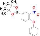 4,4,5,5-Tetramethyl-2-(3-nitro-4-phenoxyphenyl)-1,3,2-dioxaborolane