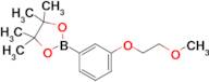 2-(3-(2-Methoxyethoxy)phenyl)-4,4,5,5-tetramethyl-1,3,2-dioxaborolane