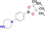 1-(4-(4,4,5,5-Tetramethyl-1,3,2-dioxaborolan-2-yl)phenyl)piperazine