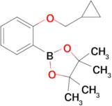 2-(2-(Cyclopropylmethoxy)phenyl)-4,4,5,5-tetramethyl-1,3,2-dioxaborolane