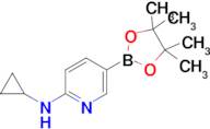 N-Cyclopropyl-5-(4,4,5,5-tetramethyl-1,3,2-dioxaborolan-2-yl)pyridin-2-amine