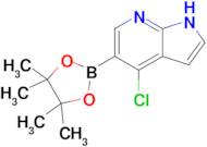 4-chloro-5-(4,4,5,5-tetramethyl-1,3,2-dioxaborolan-2-yl)-1H-pyrrolo[2,3-b]pyridine