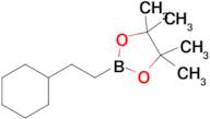 2-(2-Cyclohexylethyl)-4,4,5,5-tetramethyl-1,3,2-dioxaborolane