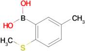 (5-Methyl-2-(methylthio)phenyl)boronic acid