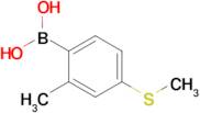 (2-Methyl-4-(methylthio)phenyl)boronic acid