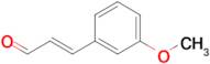 (E)-3-(3-Methoxyphenyl)acrylaldehyde