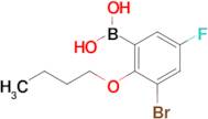 (3-Bromo-2-butoxy-5-fluorophenyl)boronic acid