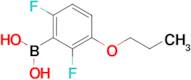 (2,6-Difluoro-3-propoxyphenyl)boronic acid