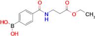 (4-((3-Ethoxy-3-oxopropyl)carbamoyl)phenyl)boronic acid