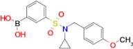 (3-(N-Cyclopropyl-N-(4-methoxybenzyl)sulfamoyl)phenyl)boronic acid