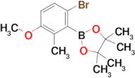 2-(6-Bromo-3-methoxy-2-methylphenyl)-4,4,5,5-tetramethyl-1,3,2-dioxaborolane