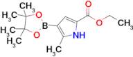 Ethyl 5-methyl-4-(4,4,5,5-tetramethyl-1,3,2-dioxaborolan-2-yl)-1H-pyrrole-2-carboxylate