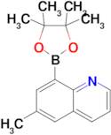 6-Methyl-8-(4,4,5,5-tetramethyl-1,3,2-dioxaborolan-2-yl)quinoline