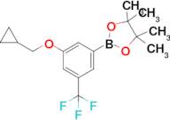 2-(3-(Cyclopropylmethoxy)-5-(trifluoromethyl)phenyl)-4,4,5,5-tetramethyl-1,3,2-dioxaborolane