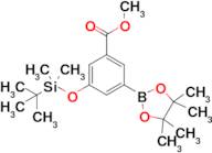 Methyl 3-((tert-Butyldimethylsilyl)oxy)-5-(4,4,5,5-tetramethyl-1,3,2-dioxaborolan-2-yl)benzoate