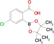 4-Chloro-2-(4,4,5,5-tetramethyl-1,3,2-dioxaborolan-2-yl)benzoic acid