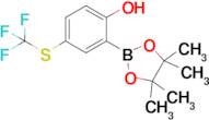 2-(4,4,5,5-Tetramethyl-1,3,2-dioxaborolan-2-yl)-4-((trifluoromethyl)thio)phenol