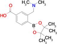 3-((Dimethylamino)methyl)-4-(4,4,5,5-tetramethyl-1,3,2-dioxaborolan-2-yl)benzoic acid