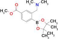 Methyl 3-((dimethylamino)methyl)-4-(4,4,5,5-tetramethyl-1,3,2-dioxaborolan-2-yl)benzoate