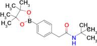 N-(tert-Butyl)-2-(4-(4,4,5,5-tetramethyl-1,3,2-dioxaborolan-2-yl)phenyl)acetamide