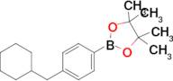 2-(4-(Cyclohexylmethyl)phenyl)-4,4,5,5-tetramethyl-1,3,2-dioxaborolane