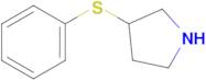 3-(Phenylsulfanyl)pyrrolidine