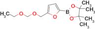 2-(5-((Ethoxymethoxy)methyl)furan-2-yl)-4,4,5,5-tetramethyl-1,3,2-dioxaborolane