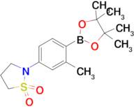 2-(3-Methyl-4-(4,4,5,5-tetramethyl-1,3,2-dioxaborolan-2-yl)phenyl)isothiazolidine 1,1-dioxide