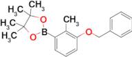 2-(3-(Benzyloxy)-2-methylphenyl)-4,4,5,5-tetramethyl-1,3,2-dioxaborolane