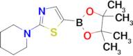 2-(Piperidin-1-yl)-5-(4,4,5,5-tetramethyl-1,3,2-dioxaborolan-2-yl)thiazole