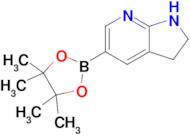 5-(4,4,5,5-Tetramethyl-1,3,2-dioxaborolan-2-yl)-2,3-dihydro-1H-pyrrolo[2,3-b]pyridine