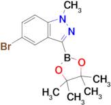 5-Bromo-1-methyl-3-(4,4,5,5-tetramethyl-1,3,2-dioxaborolan-2-yl)-1H-indazole