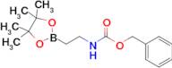 Benzyl (2-(4,4,5,5-tetramethyl-1,3,2-dioxaborolan-2-yl)ethyl)carbamate