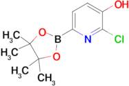 2-Chloro-6-(4,4,5,5-tetramethyl-1,3,2-dioxaborolan-2-yl)pyridin-3-ol