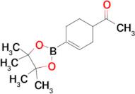 1-(4-(4,4,5,5-Tetramethyl-1,3,2-dioxaborolan-2-yl)cyclohex-3-enyl)ethanone