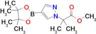 Methyl 2-methyl-2-(4-(4,4,5,5-tetramethyl-1,3,2-dioxaborolan-2-yl)-1H-pyrazol-1-yl)propanoate