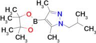 1-Isobutyl-3,5-dimethyl-4-(4,4,5,5-tetramethyl-[1,3,2]dioxaborolan-2-yl)-1H-pyrazole