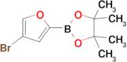 2-(4-Bromofuran-2-yl)-4,4,5,5-tetramethyl-1,3,2-dioxaborolane