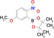 2-(5-Methoxy-2-nitrophenyl)-4,4,5,5-tetramethyl-1,3,2-dioxaborolane