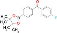 2-{4-[(4-Fluorophenyl)carbonyl]phenyl}-4,4,5,5-tetramethyl-1,3,2-dioxaborolane