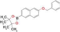 2-[6-(Benzyloxy)naphthalen-2-yl]-4,4,5,5-tetramethyl-1,3,2-dioxaborolane