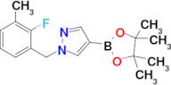 1-(2-Fluoro-3-methylbenzyl)-4-(4,4,5,5-tetramethyl-1,3,2-dioxaborolan-2-yl)-1H-pyrazole