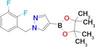 1-[(2,3-Difluorophenyl)methyl]-4-(4,4,5,5-tetramethyl-1,3,2-dioxaborolan-2-yl)-1H-pyrazole