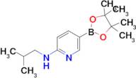 N-Isobutyl-5-(4,4,5,5-tetramethyl-1,3,2-dioxaborolan-2-yl)pyridin-2-amine