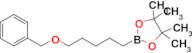 2-[5-(Benzyloxy)pentyl]-4,4,5,5-tetramethyl-1,3,2-dioxaborolane