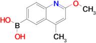 (2-Methoxy-4-methylquinolin-6-yl)boronic acid