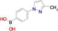 [4-(3-Methylpyrazol-1-yl)phenyl]boronic acid